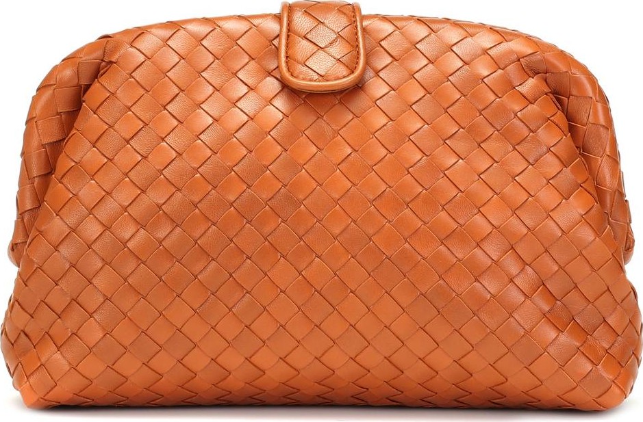 Bottega Veneta The Lauren 1980 leather clutch