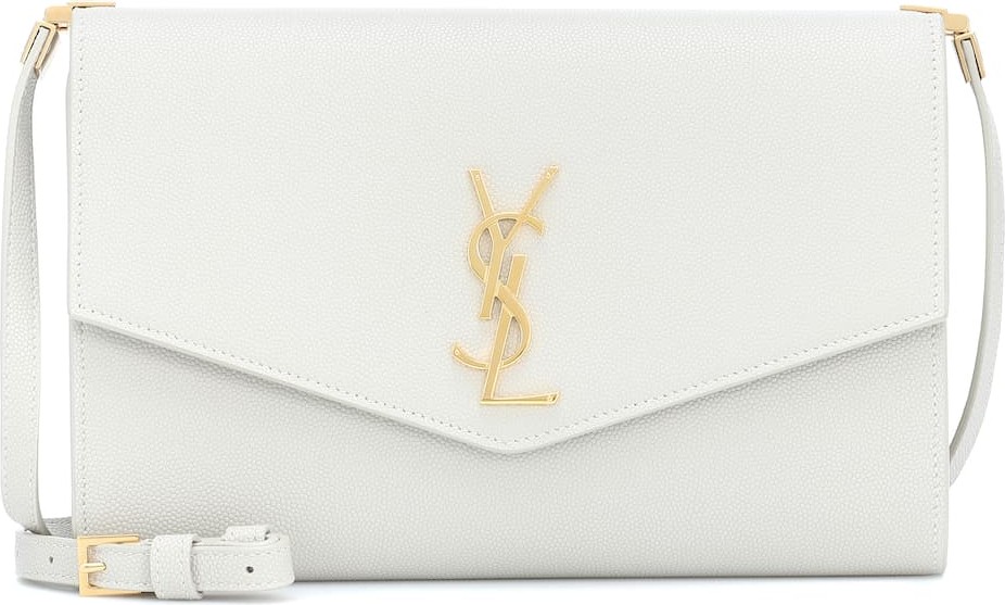 Saint Laurent Uptown Small leather clutch