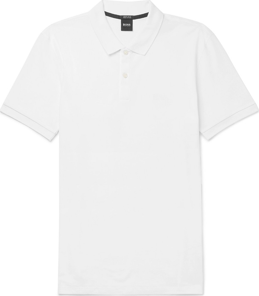 HUGO BOSS Pallas Cotton-Piqué Polo Shirt