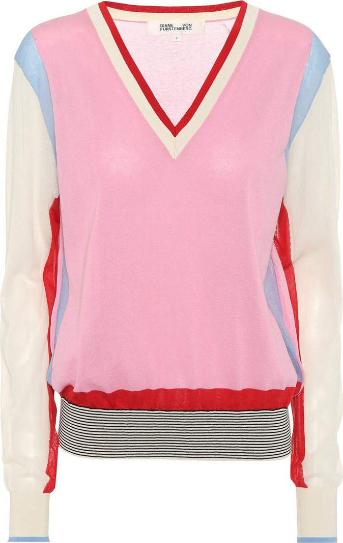 DIANE von FURSTENBERG Cotton-blend sweater