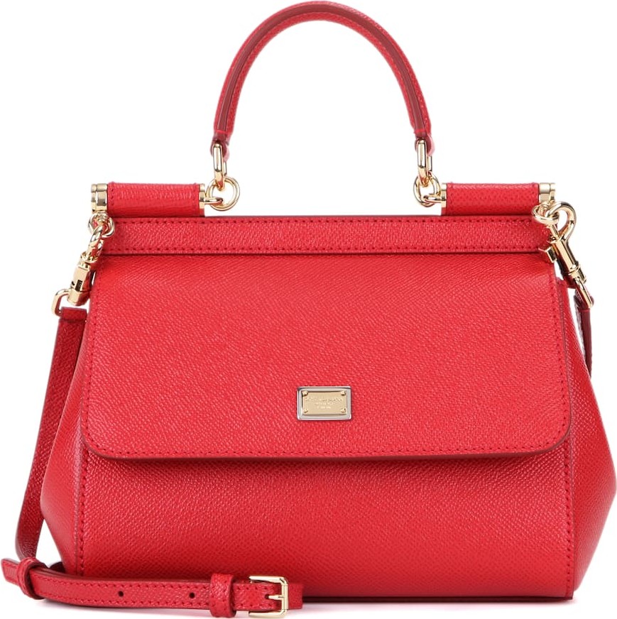 Dolce & Gabbana Miss Sicily Small  leather shoulder bag