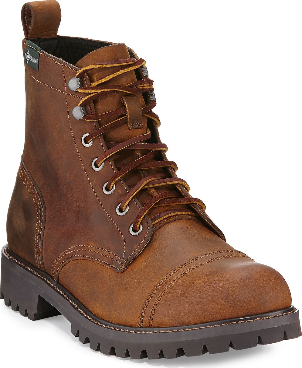 Eastland 1955 Edition Ethan 1955 Cap-Toe Lug Boots, Dark Walnut