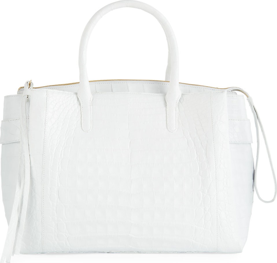 Nancy Gonzalez Cristie Medium Crocodile Tote Bag