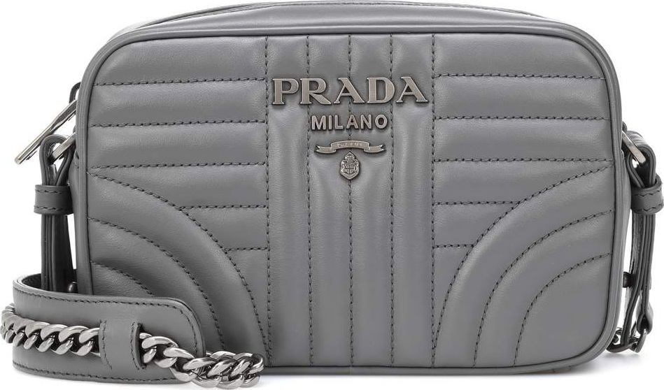 Prada Diagramme leather crossbody bag