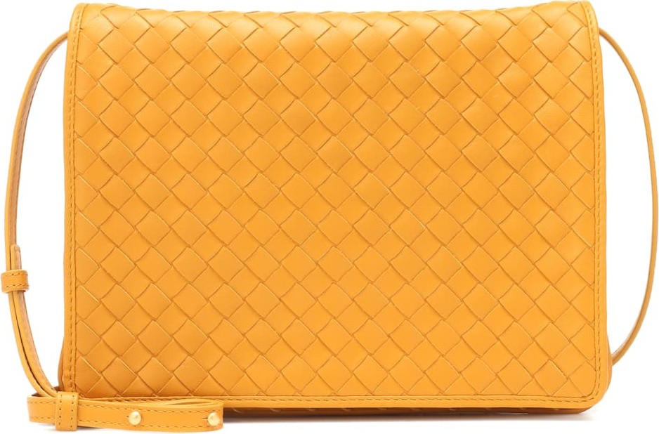 Bottega Veneta Intrecciato leather crossbody bag