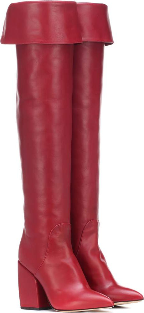 Petar Petrov Shirin leather over-the-knee boots