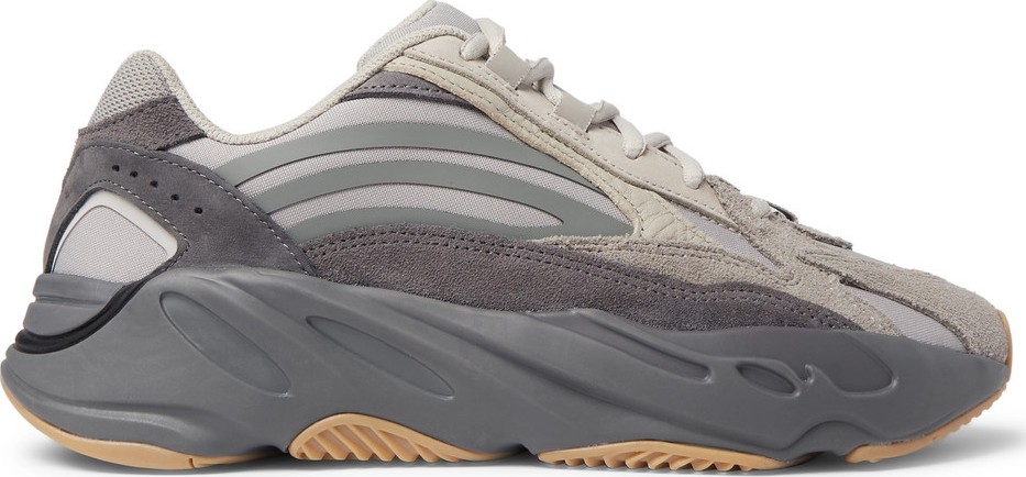 Adidas Originals Yeezy Boost 700 V2 Nubuck, Leather and Mesh Sneakers