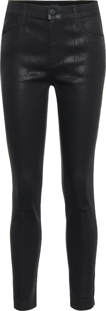 J BRAND Alana high-rise cropped skinny jeans