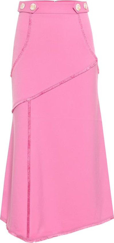 Rebecca Vallance Sienna crêpe midi skirt