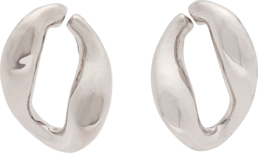 Misho Chunky Chain hoop earrings