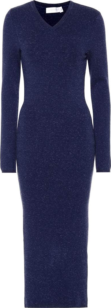 Victoria Beckham Wool-blend midi dress