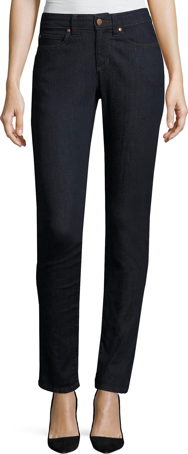 Eileen Fisher Organic Soft Stretch Skinny Jeans, Indigo
