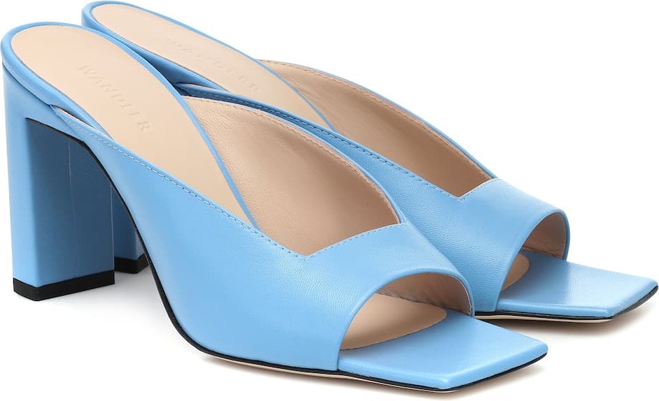Wandler Isa leather sandals
