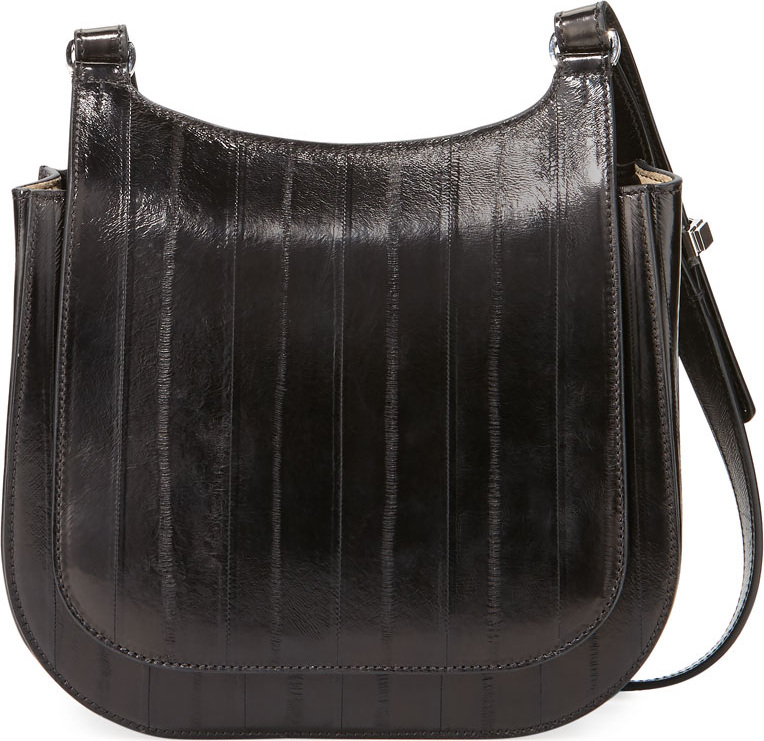 THE ROW Leather Crossbody Hunting Bag