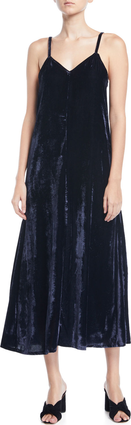 Rachel Pally Sleeveless Velvet Maxi Dress