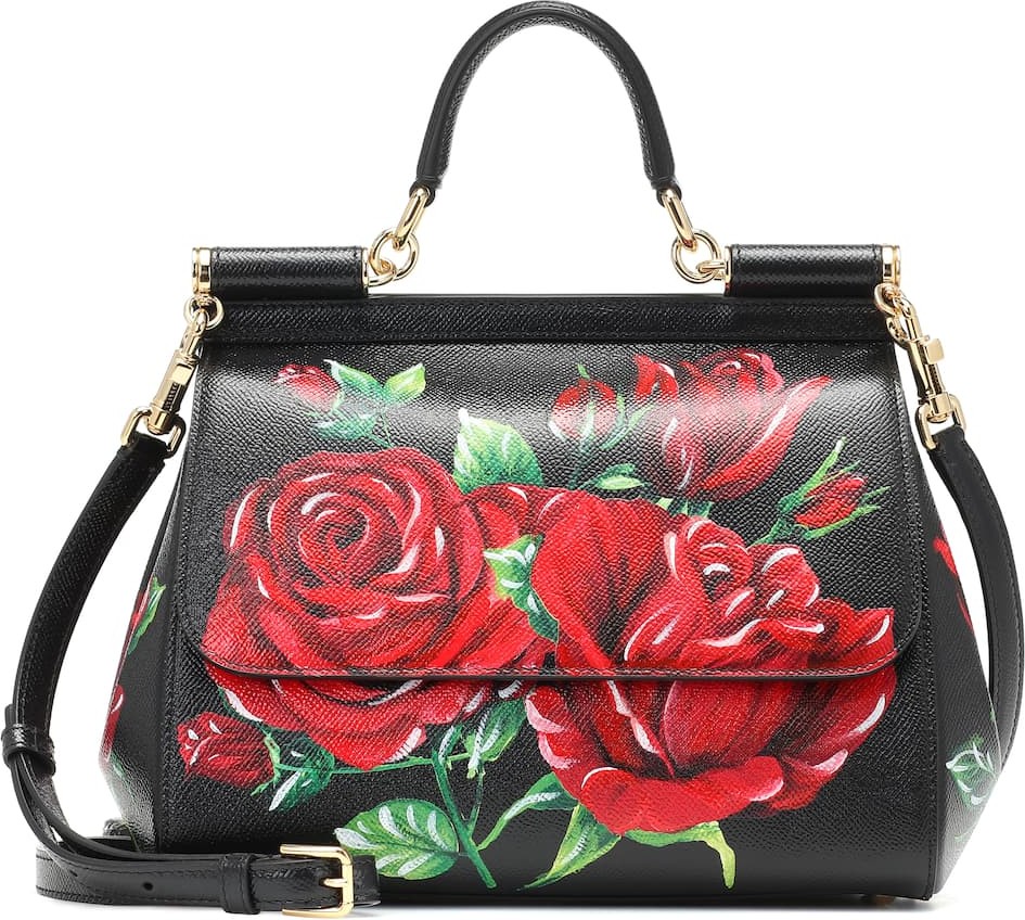 Dolce & Gabbana Sicily Small leather shoulder bag