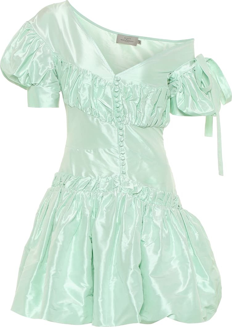 Preen Janine taffeta minidress