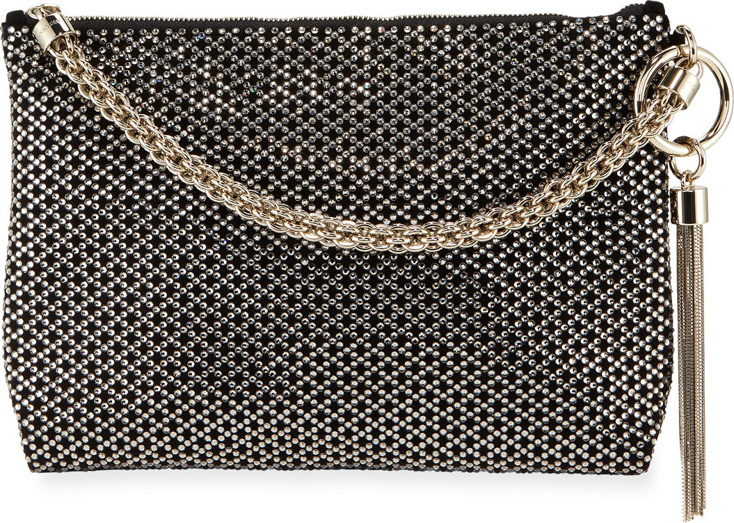 Jimmy Choo Callie Iam Crystal Shoulder Bag