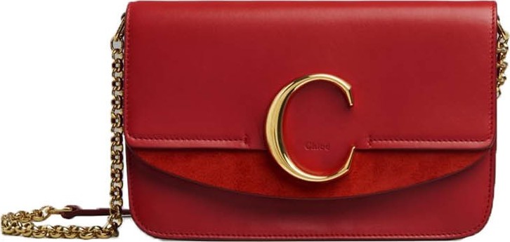 Chloe Chloe Classic "C" clutch