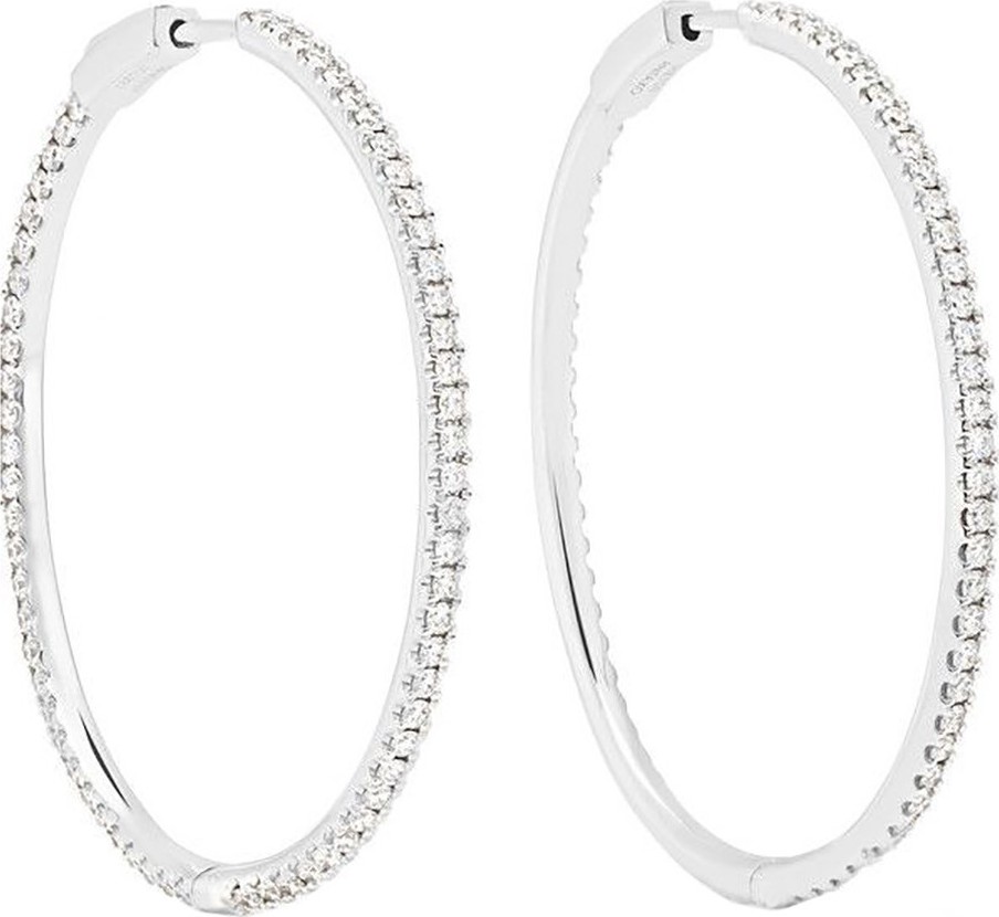 Anita Ko Fonda Diamond Hoops