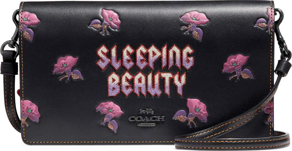 COACH 1941 DISNEY X COACH  Sleeping Beauty Fold-Over Crossbody Clutch Bag