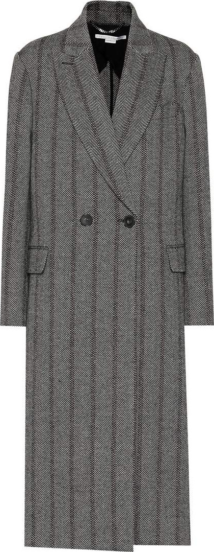 Stella McCartney Katherine herringbone coat