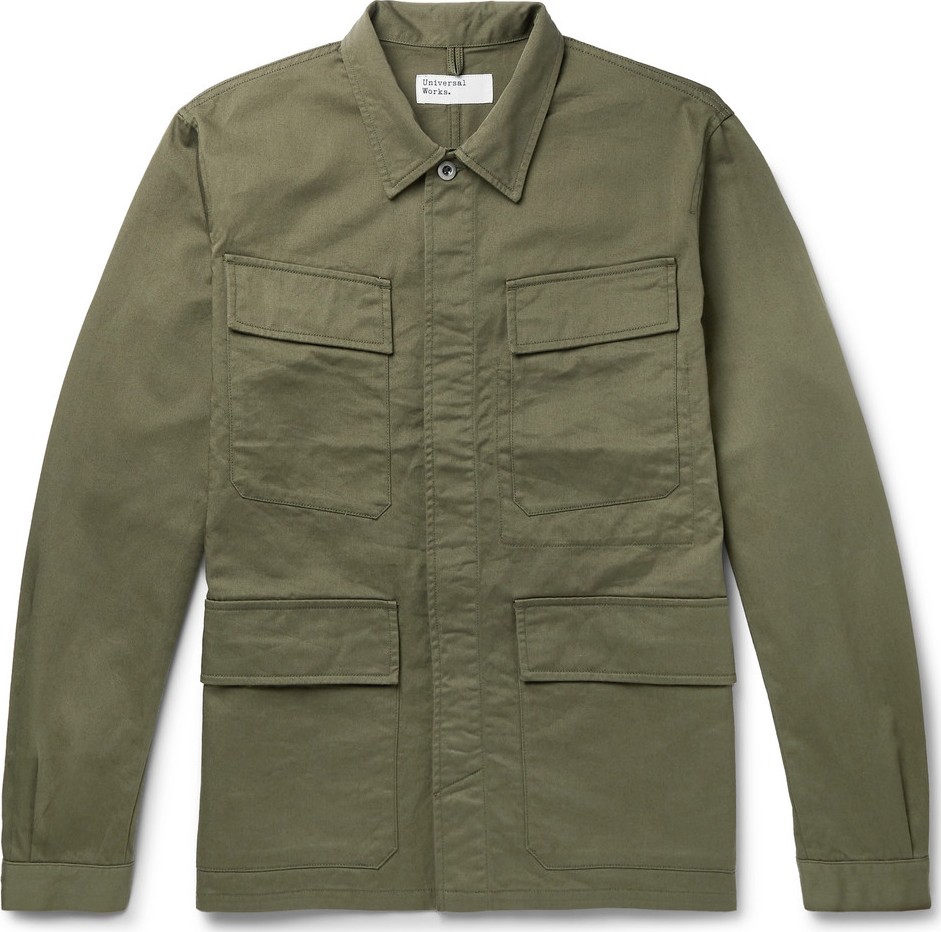 Universal Works Cotton-Twill Shirt Jacket