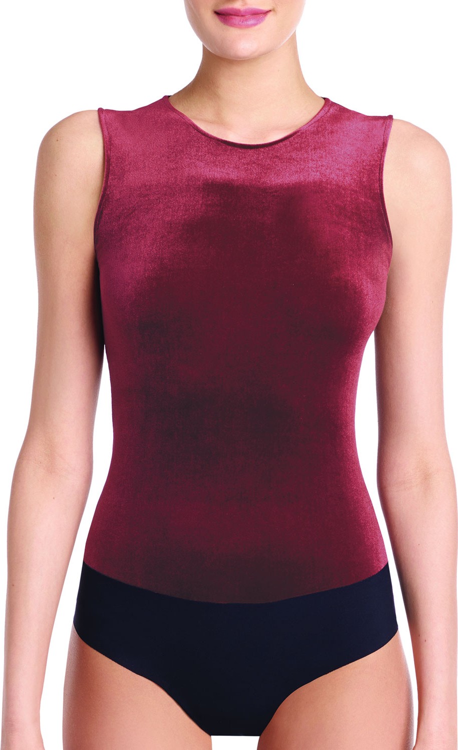 Commando Sleeveless Velvet Bodysuit