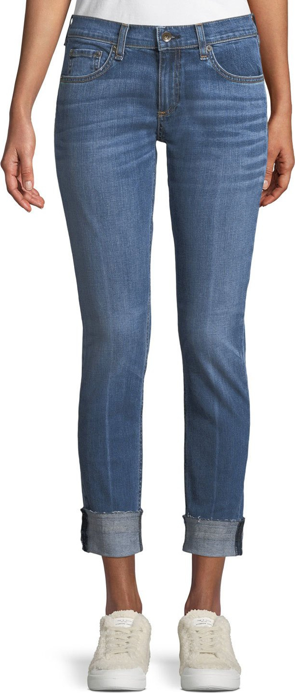 Rag & Bone Dre Mid-Rise Slim-Fit Boyfriend-Style Jeans