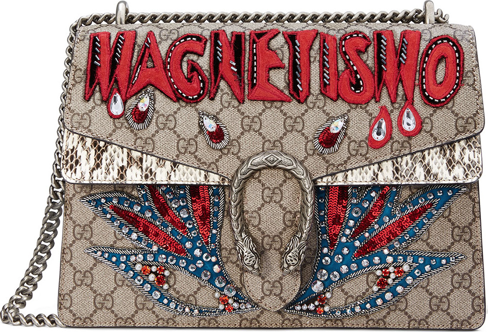 Gucci Dionysus Magnetismo Medium GG Supreme Shoulder Bag