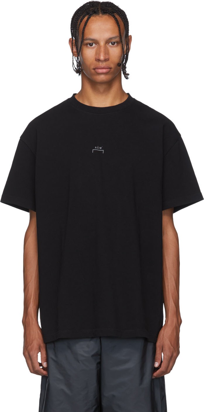 A-Cold-Wall* Black Classic Logo T-Shirt