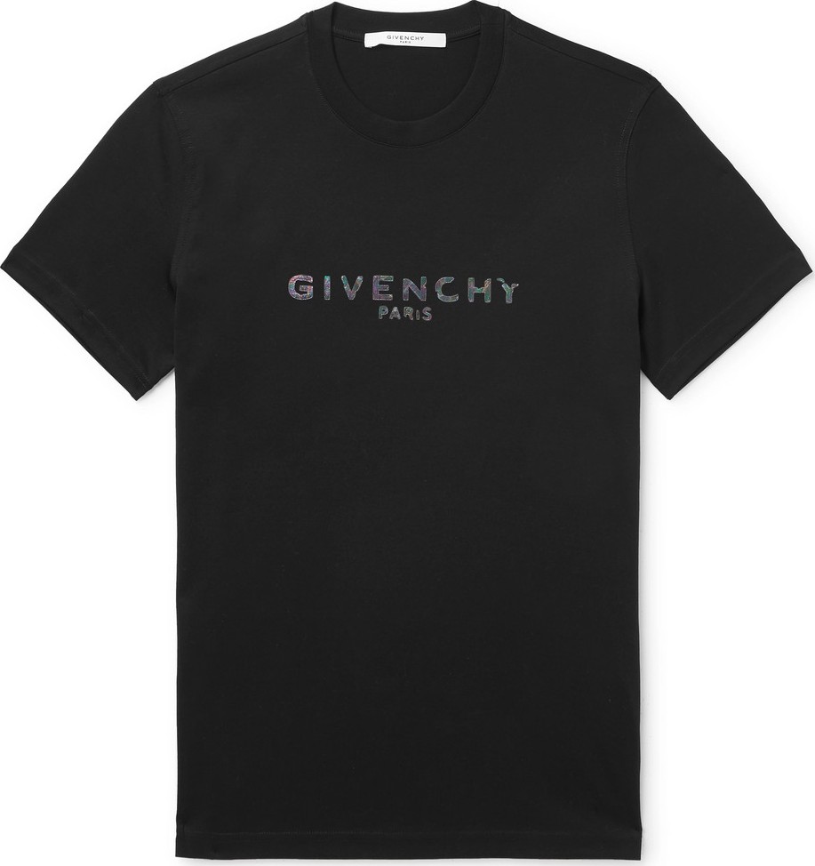 Givenchy Slim-Fit Logo-Print Cotton-Jersey T-shirt