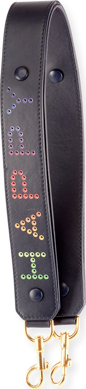 Anya Hindmarch Happy Rainbow Shoulder Strap