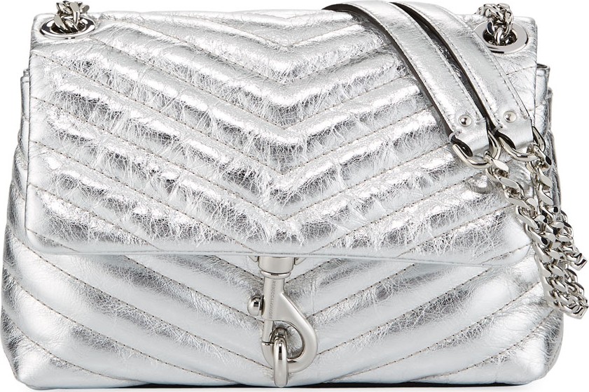 Rebecca Minkoff Edie Quilted Leather Flap Shoulder Bag