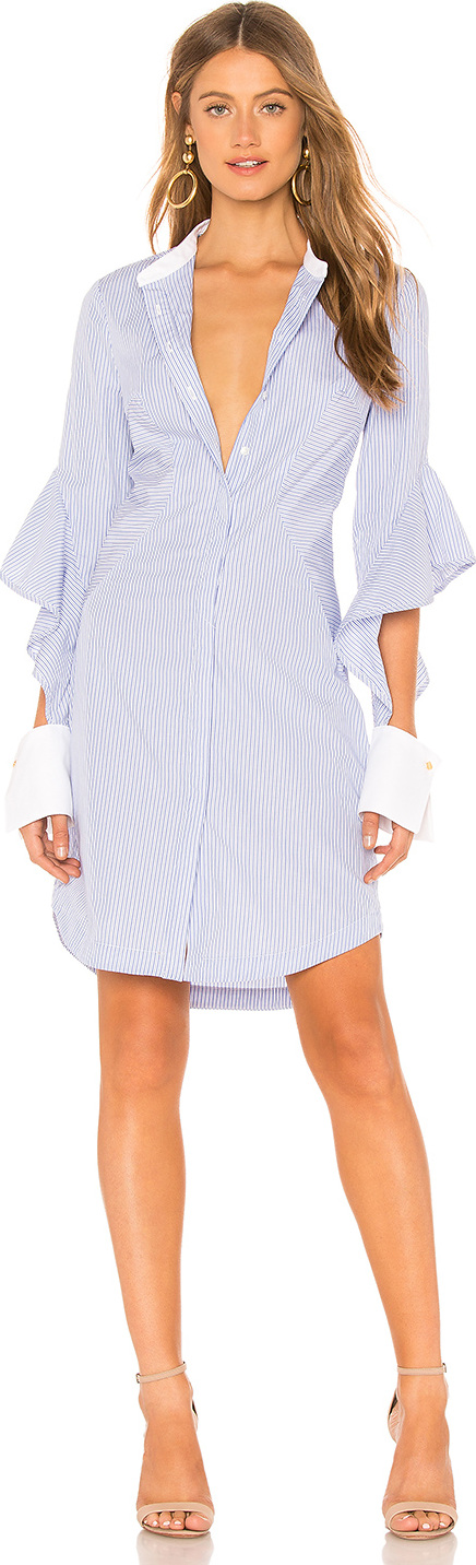 Rebecca Vallance Cassia Stripe Shirt Dress