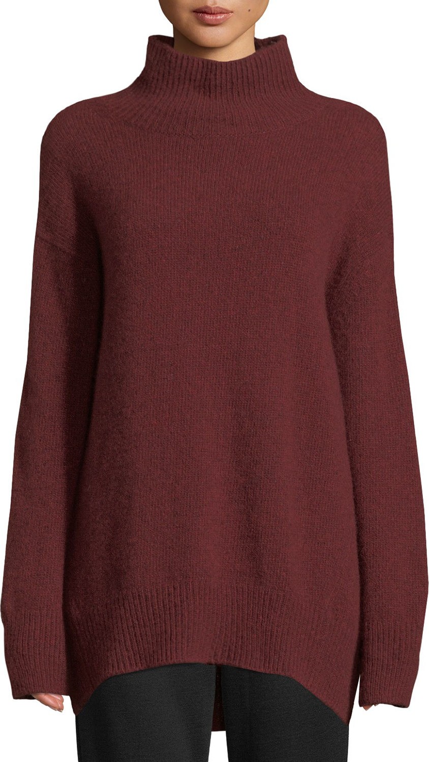 Vince Oversized Turtleneck Cashmere Sweater