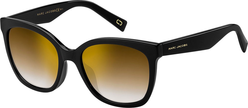 MARC JACOBS Round Mirrored Acetate Sunglasses