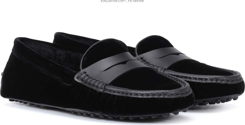 Tod's Exclusive to mytheresa – Gommino velvet loafers