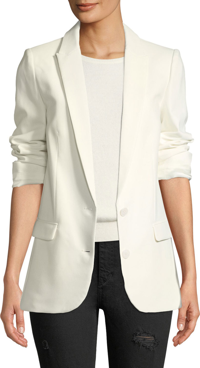 Zadig & Voltaire Viva Two-Button Embellished Blazer