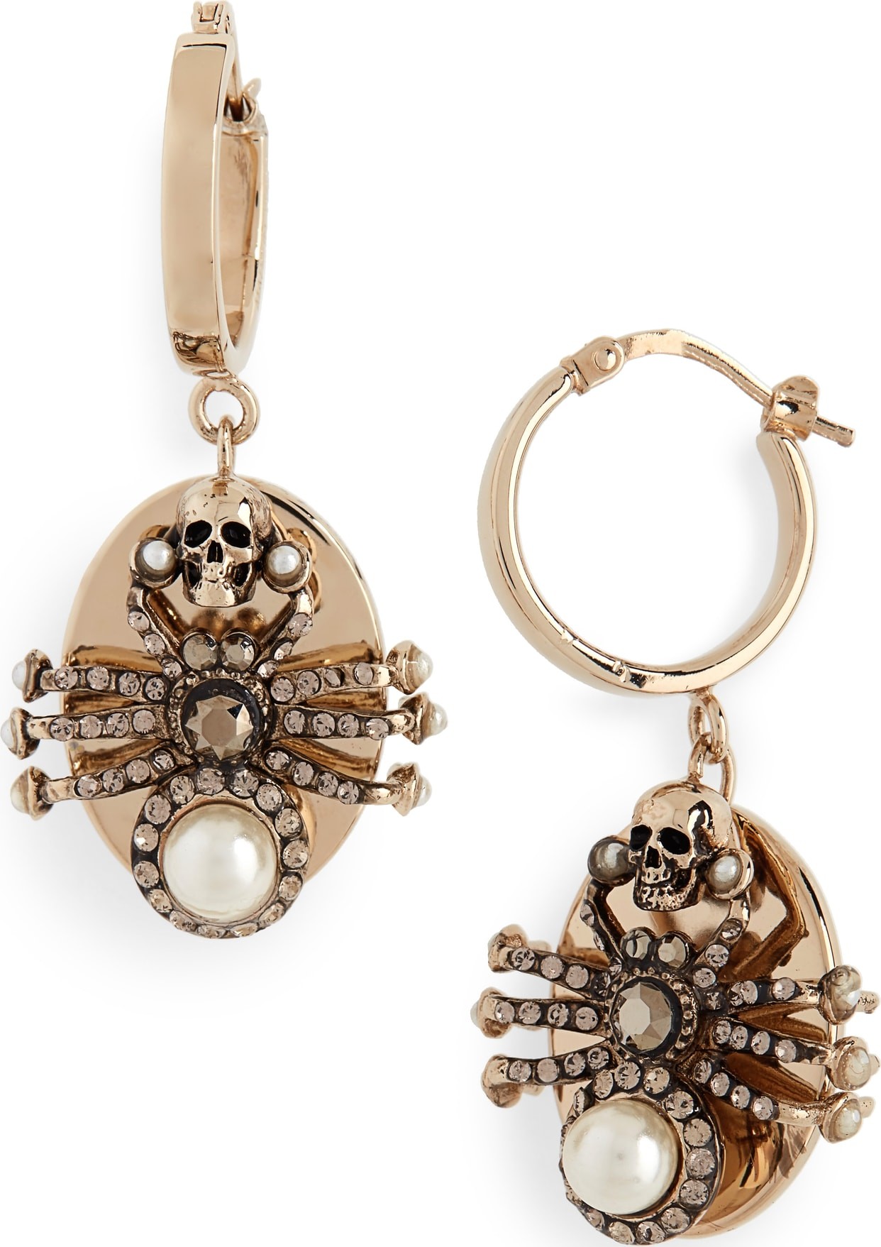 Alexander McQueen Spider Drop Earrings