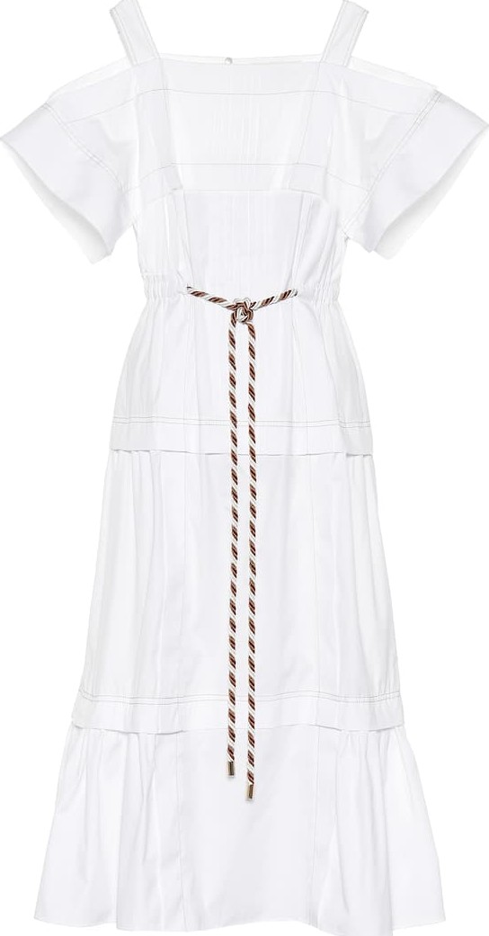 Peter Pilotto Cotton midi dress