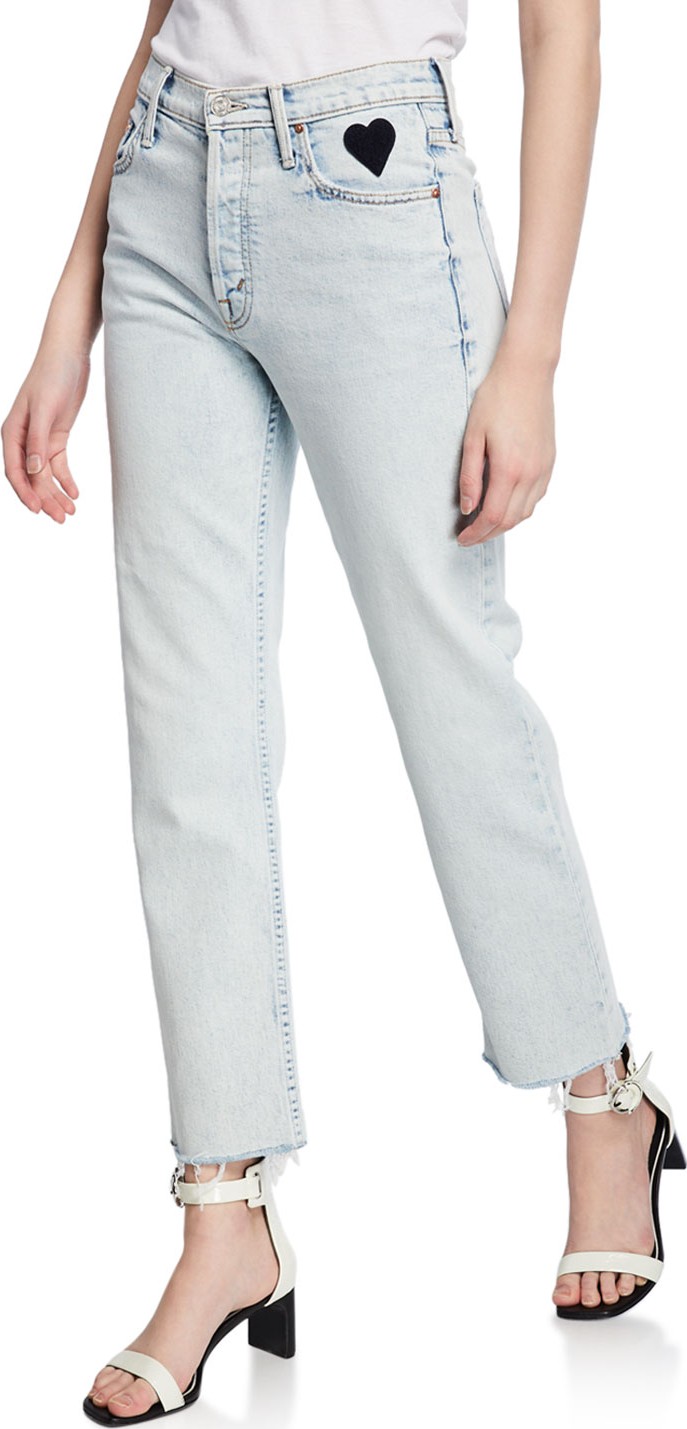 MOTHER The Tomcat Ankle Fray Jeans