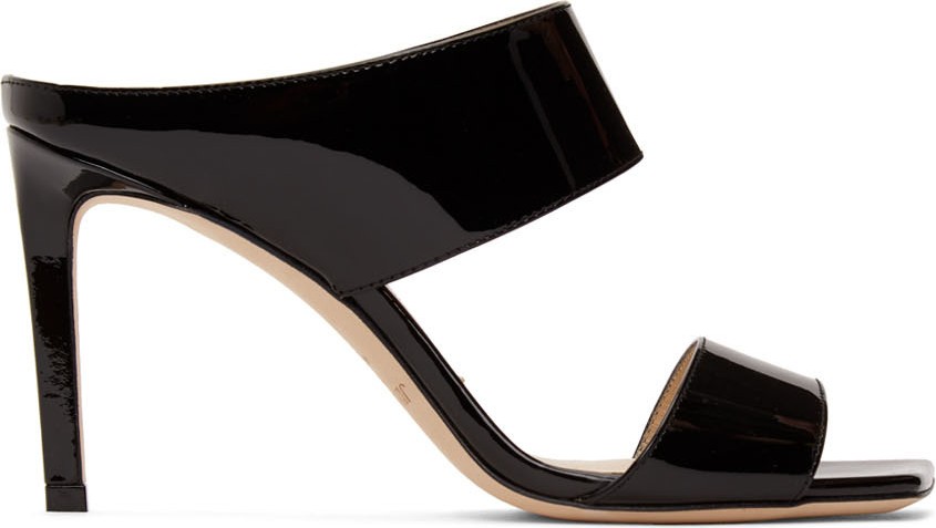 Jimmy Choo Black Hira 85 Sandals