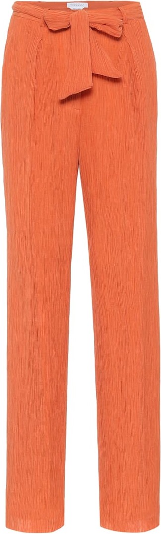 Gabriela Hearst Thomazia cotton and silk pants