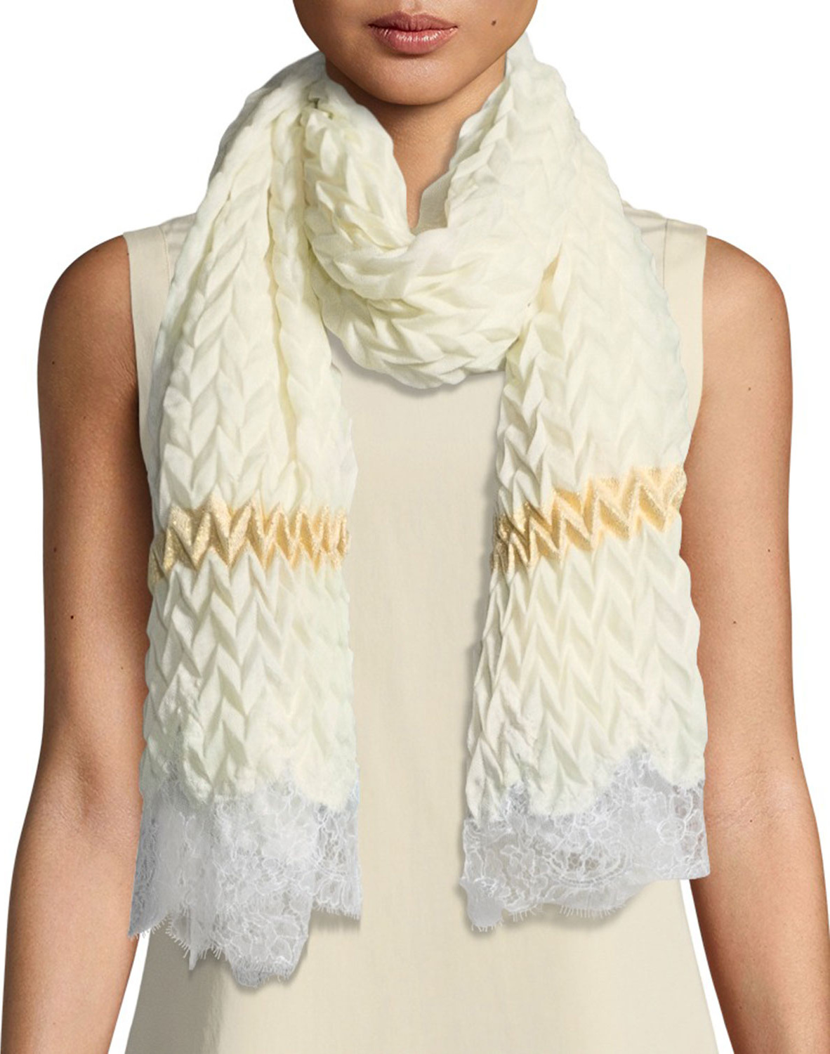 Bindya Pure Effection Wool-Silk Stole