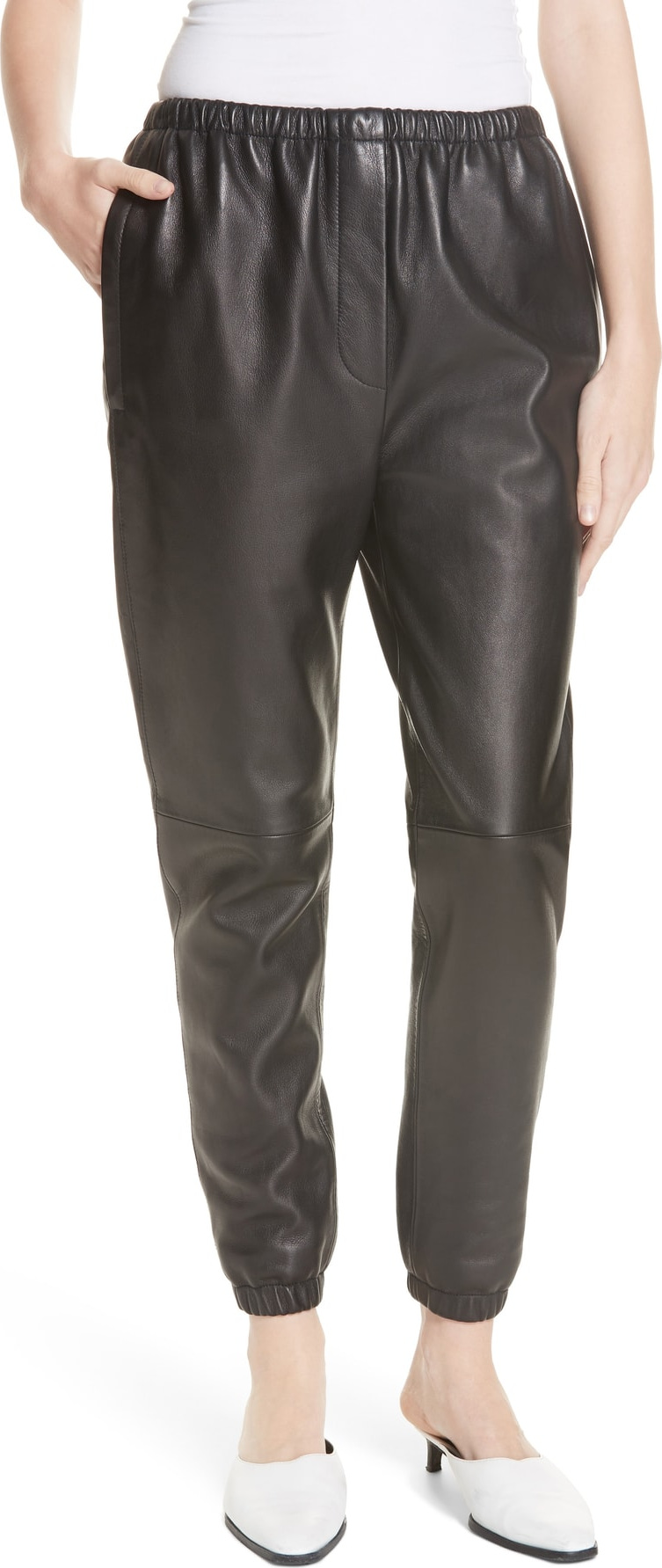 3.1 Phillip Lim Leather Track Pants