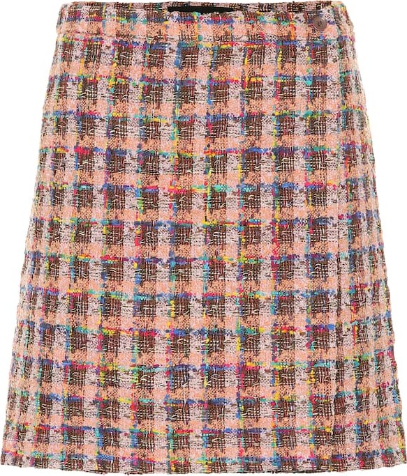 Etro Tweed miniskirt