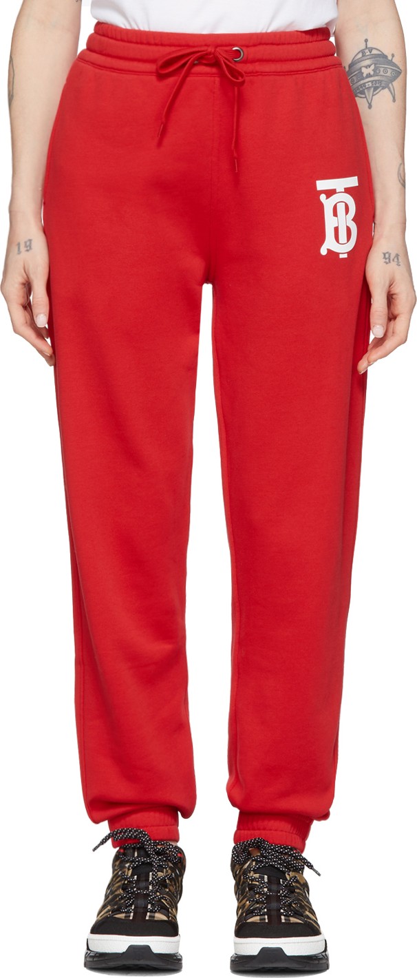 Burberry London England Red Gresham Lounge Pants