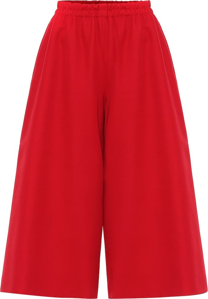 Gucci Wool and silk culottes