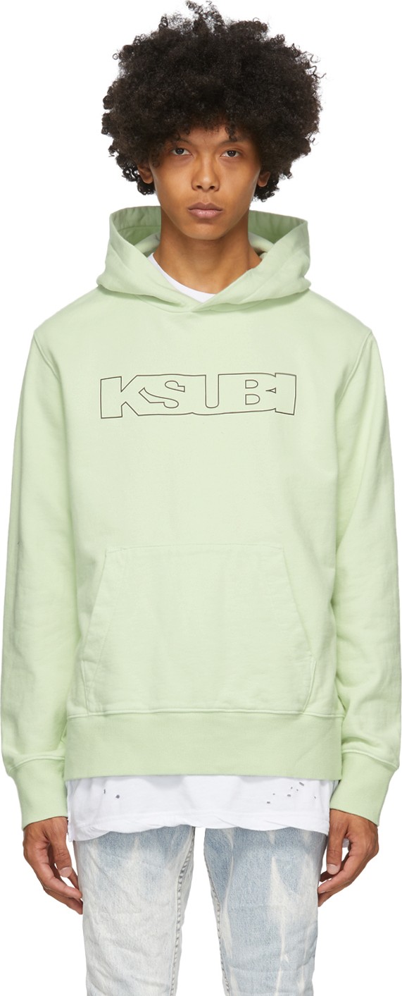 Ksubi Green Sign of the Times Hoodie